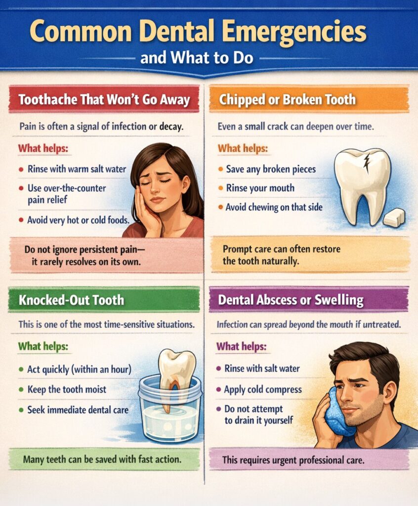 Common Dental Emergencies and What to Do