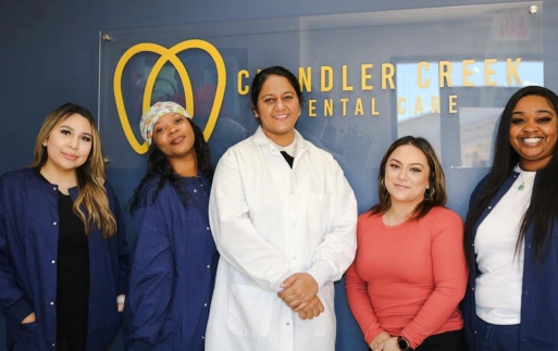 The Chandler Creek Dental Care team in Round Rock, TX